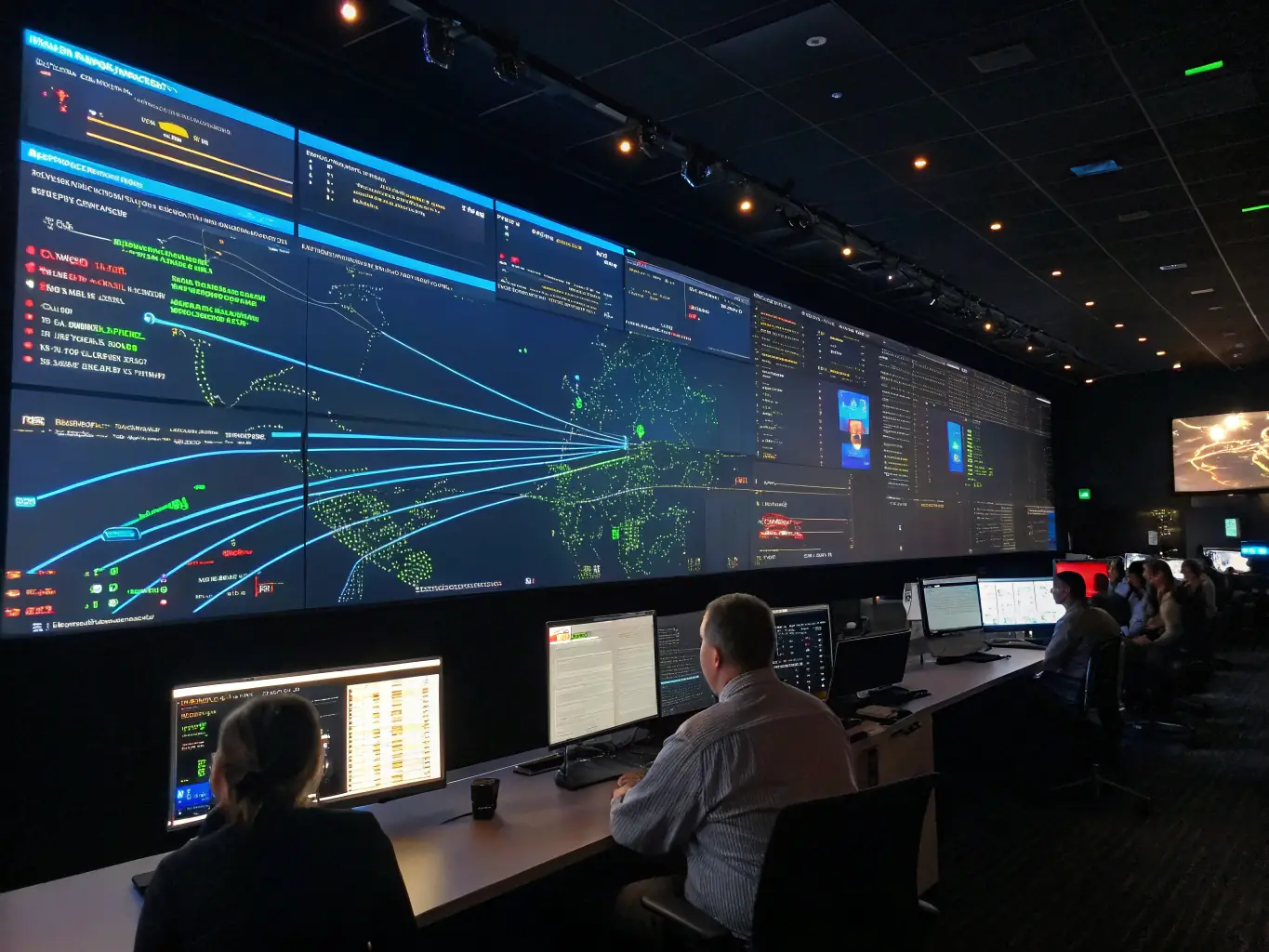 An image depicting a seamless data flow between different modules of Genesisia, such as finance, sales, and inventory, illustrating the platform's integrated nature.